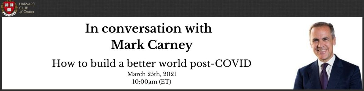 In conversation with Mark Carney